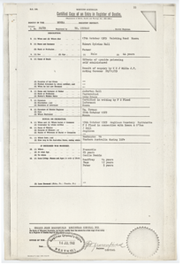 Collection of Hall family civil registration certificates - ArchivesWiki