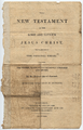 Title page of Munday family bible