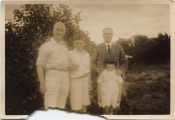 Eric Geoffrey Fred and Nyria 1925