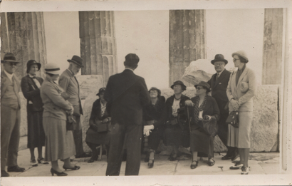 With Nyria in Egypt, 1937