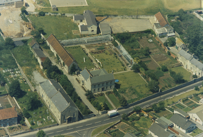 Hill House from the air