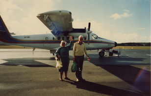 Nyria and Ralph, leaving Queensland