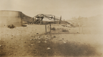 Windmill and tank