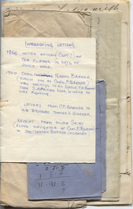 Packet of interesting letters - ArchivesWiki
