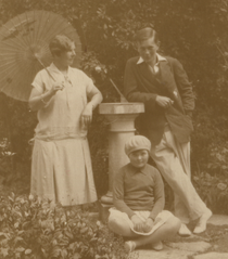 Marian, Nyria, and Geoffrey, 1926