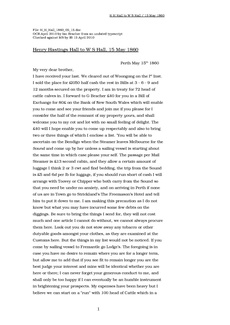 Henry Hastings Hall to W S Hall 15 May 1860 ArchivesWiki