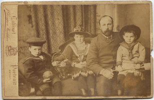 Samuel Croskery and children